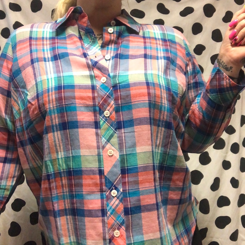 Talbots Button Up